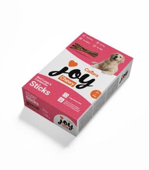 Calibra Joy Dog Chewy Beef Lungs&Cranberries Sticks 700g