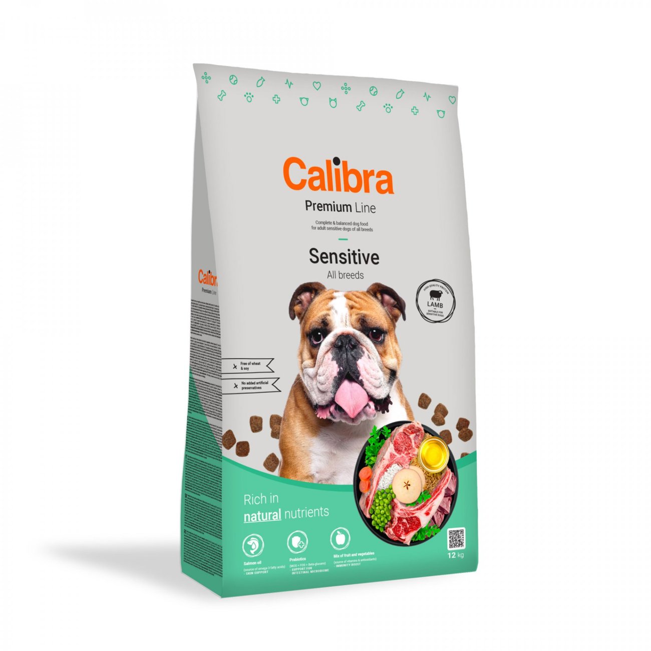 Calibra Dog Premium Line Sensitive Lamb 12 kg 