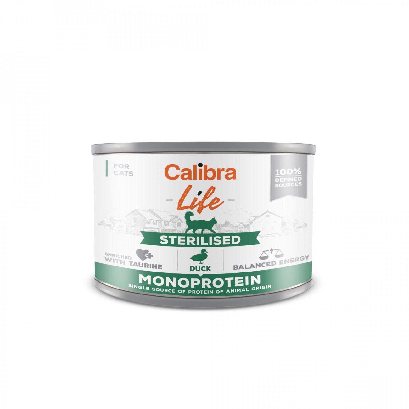 Calibra Cat Life Sterilised Duck 200g