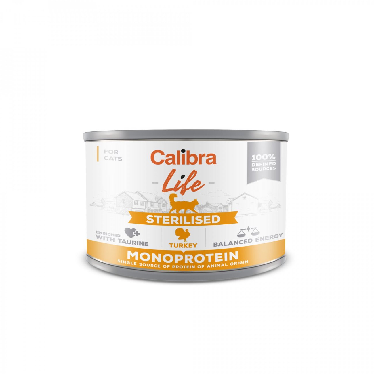 Calibra Cat Life Sterilised Turkey 200g
