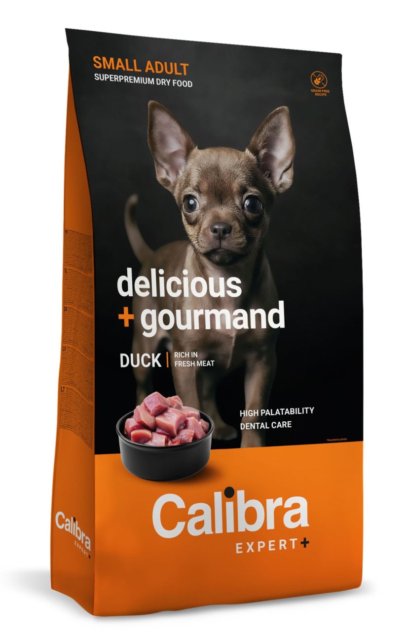 Calibra Dog EXPERT+ Adult Small Delicious & Gourmand 6kg