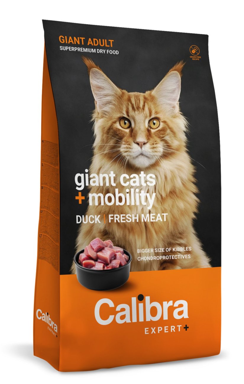 Calibra Cat EXPERT+ Adult Giant Cats & Mobility 6kg